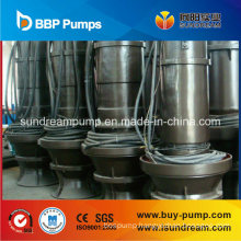 Submersible Propeller Pump with Axial-Flow/Mixed-Flow